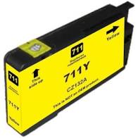 HP 711 CZ131A YELLOW Ink Cartridge REMANUFACTURED 29ml